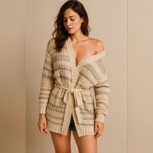 NWT Lucky Brand Sweater Wrap Cardigan